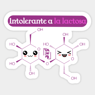 Lactose intolerant Sticker